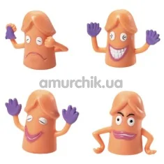 Игрушки-приколы на пальцы Four Play Finger Puppets, 4 шт - Фото №1