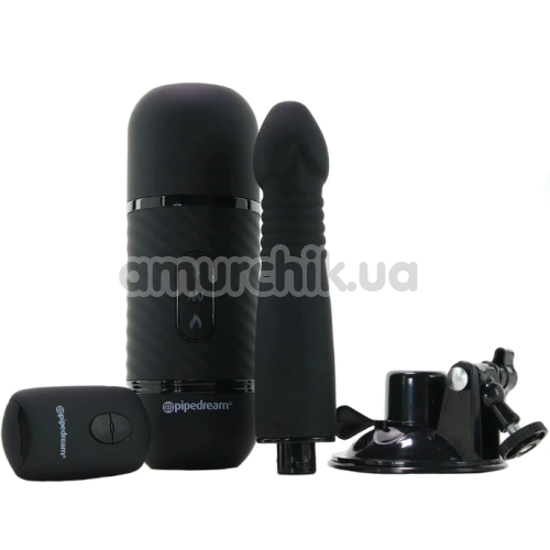 Анальный вибратор с толчками и подогревом Anal Fantasy Elite Collection Vibrating Ass Thruster, черный
