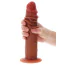 Фаллоимитатор Get Real Skin Foreskin Dong 22 cm, светло-коричневый - Фото №4