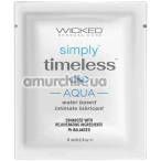 Лубрикант Wicked Simply Timeless Aqua, 6 мл - Фото №1