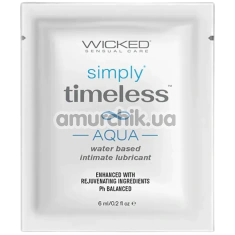 Лубрикант Wicked Simply Timeless Aqua, 6 мл - Фото №1