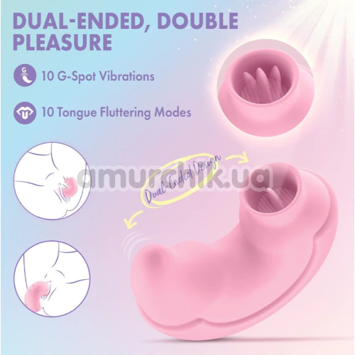 Вібратор Play With Me Pout & Play, рожевий