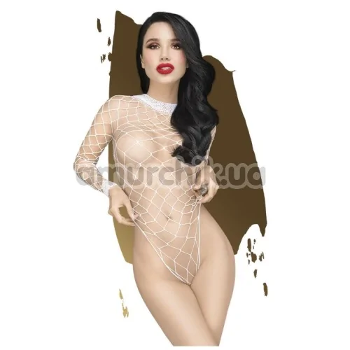 Боді Penthouse Lingerie Scandalous, біле - Фото №1