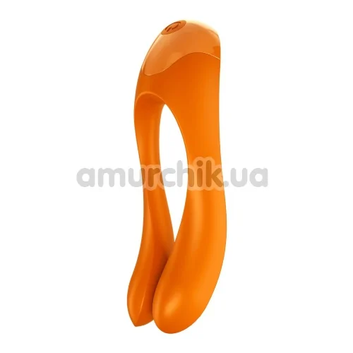 Вибратор Satisfyer Candy Cane, оранжевый