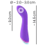 Вибратор для точки G Bunt G-Spot Vibrator, фиолетовый - Фото №9