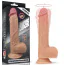 Вібратор із ротацією та підігрівом Dual-Layered Silicone Nature Cock Liam 8.5, тілесний - Фото №10