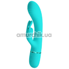 Вібратор Pretty Love Scocco, бірюзовий - Фото №1