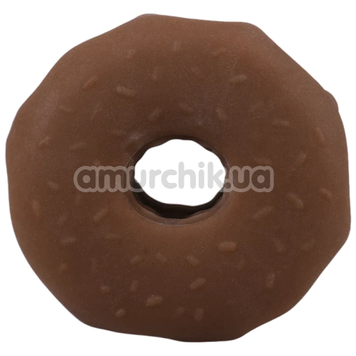 Набір для мінету Doc Johnson GoodHead Chocolate Donut Blowjob Set, 3 шт