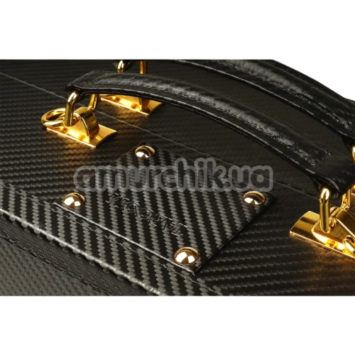 Бондажный набор Taboom Desires Masterpiece Bondage Case 11 PCS, черный
