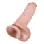 Фаллоимитатор King Cock With Balls, 28 см телесный - Фото №6