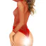 Боди High Demand Fishnet Bodysuit, красное - Фото №4