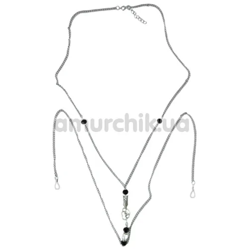 Прикраса для сосків Art of Sex Nipple Clamps Arrow, чорна