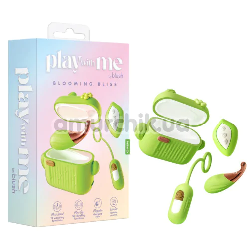 Набір вібраторів Play With Me Blooming Bliss, салатовий