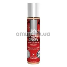 Оральный лубрикант JO H2O Strawberry Kiss - клубника, 30 мл - Фото №1