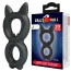 Эрекционное кольцо Crazy Bull Super Soft Silicone Toran, черное - Фото №7