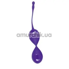 Вагинальные шарики Smile Loveballs Sporty, фиолетовые - Фото №1