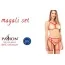 Комплект Passion Free Your Senses Devil Collection Magali Set красный: бюстгальтер + пояс для чулок + трусики-стринги - Фото №3