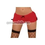 Трусики-шортики жіночі Ruffle Bootyshort червоні (модель EL433) - Фото №1