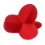 Анальна пробка ToDo Expander Plug Flower 9 см, червона - Фото №3