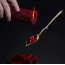 Свеча Upko Low Temperature Wax Candle Blazing Spike, бордовая - Фото №3
