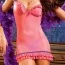 Комбинация Pink-Purple Ruffled Dress (модель B310) - Фото №2