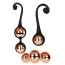 Вагинальные шарики Adam & Eve Intimate Pleasure Kegel Set, бронзовые - Фото №2