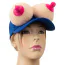 Кепка з грудьми Baseball Cap Boobs, синя - Фото №1