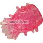 Кільце-насадка Strechy Silicone Cock Ring рожеве - Фото №1