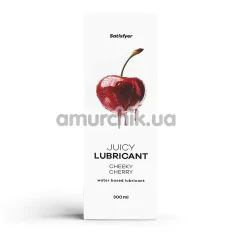 Лубрикант Satisfyer Juicy Lubricant Cheeky Cherry - вишня, 300 мл - Фото №1