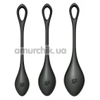 Набор вагинальных шариков Satisfyer Yoni Power 2, черный - Фото №1