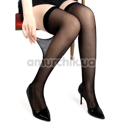 Панчохи Star Night Stockings Small Mesh, чорні