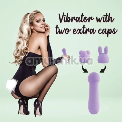 Клиторальный вибратор FeelzToys Mister Bunny, фиолетовый
