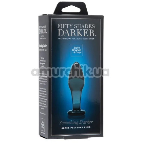 Анальная пробка Fifty Shades Darker Something Darker, серая