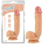 Фаллоимитатор Real Touch S Real Beats Dong 8.6 Inch, телесный - Фото №6