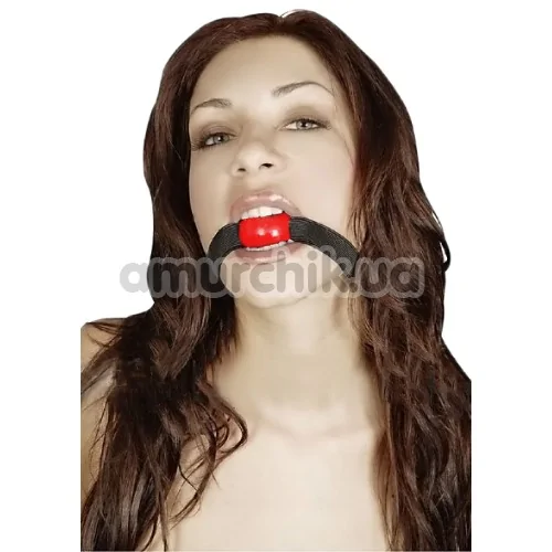 Кляп Bad Kitty Naughty Toys Ball Gag, красный - Фото №1