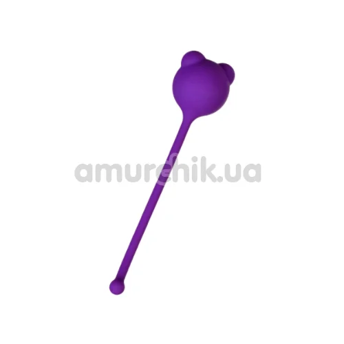 Вагинальный шарик A-Toys Pleasure Ball 764014-7, фиолетовый - Фото №1