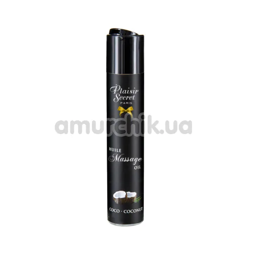Масажна олія Plaisirs Secrets Paris Huile Massage Oil Coconut - кокос, 59 мл - Фото №1