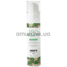 Массажное масло с согревающим эффектом Exsens Mint Mojito Massage - Мохито, 50 мл - Фото №1