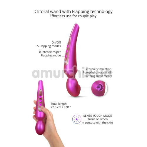 Універсальний вібромасажер Love To Love Pleaser, рожевий