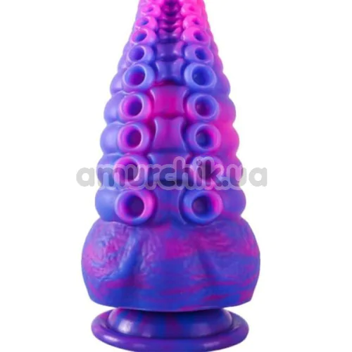 Фаллоимитатор Monster Tentacle Dildo 8, розово-фиолетовый
