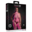 Комбинезон Ouch! Bodystocking With Halterneck Glow In The Dark, розовый - Фото №8