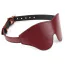 Маска на глаза Liebe Seele Wine Red Leather Blindfold With Rose Gold Buckle, бордовая - Фото №2