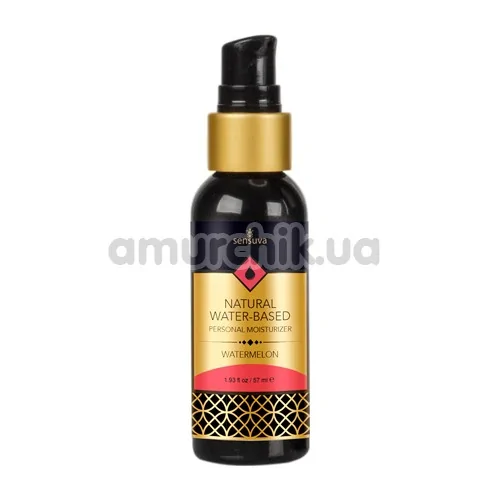 Лубрикант Sensuva Natural Water-Based Watermelon - арбуз, 57 мл
