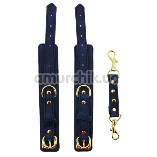 Фиксаторы для рук Slave Erotic Restraints, синие