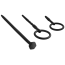 Набір з 3 уретральних вставок Knot-Knot Silicone Urethral Sounding Kit III, чорний - Фото №3