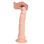 Вібратор Nature Skin Bendable RC Vibrator, тілесний - Фото №5