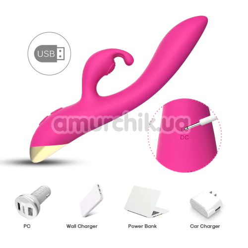 Вібратор Boss Series Vibrator Bonnie, рожевий