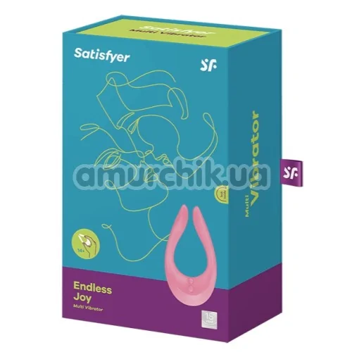 Вібратор Satisfyer Endless Joy, рожевий