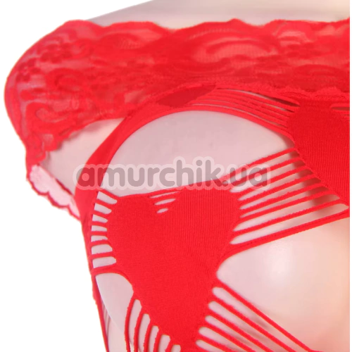 Сукня Star Night Sandy Bodystocking Dress, червона