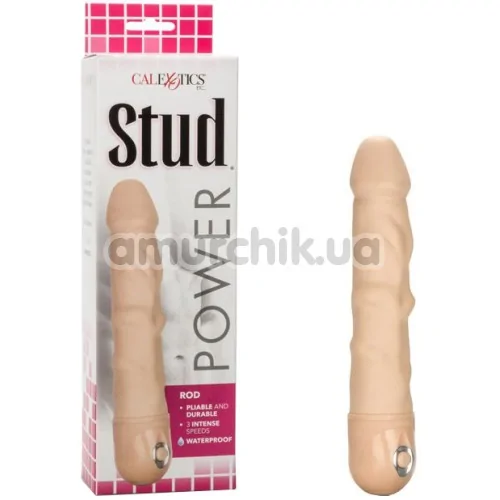 Вібратор Power Stud Rod, тілесний